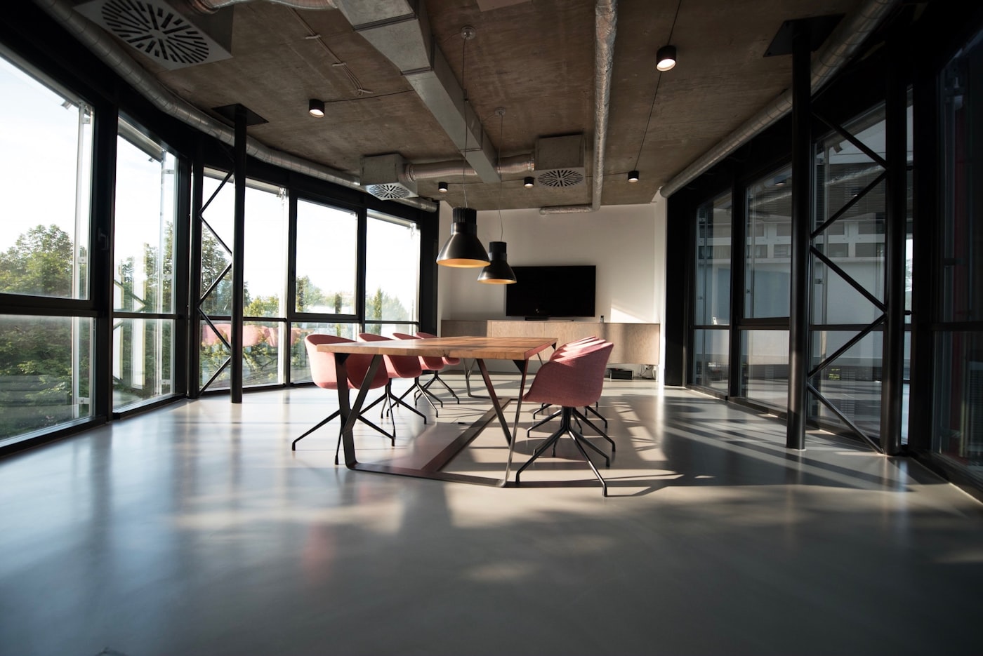 Quiet lobby